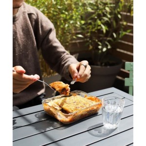 8er-Set Aufbewahrungsschalen - PYREX - Cook & Freeze - Glas - Recht...