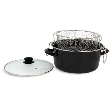 THEKITCHENETTE Fryer with lid 3645580 26cm All heat sources including induction