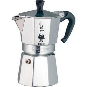 Italienische Kaffeemaschine Bialetti - Moka Express - Aluminium - 4...
