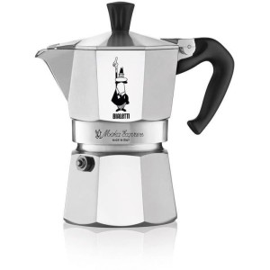 Italienische Kaffeemaschine Bialetti - Moka Express - Aluminium - 4...