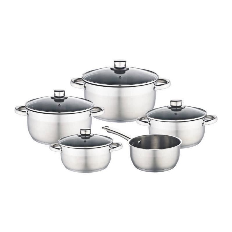 BAUMALU 341979 Battery 9 pieces stainless steel