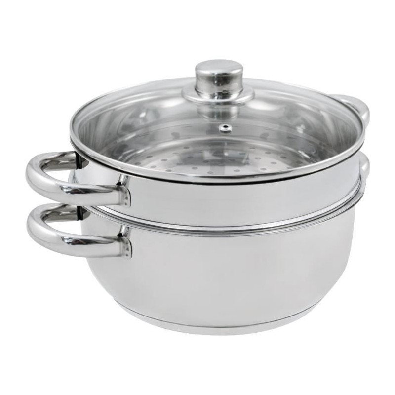 BAUMALU steam combination - 24 cm - 2 bodies