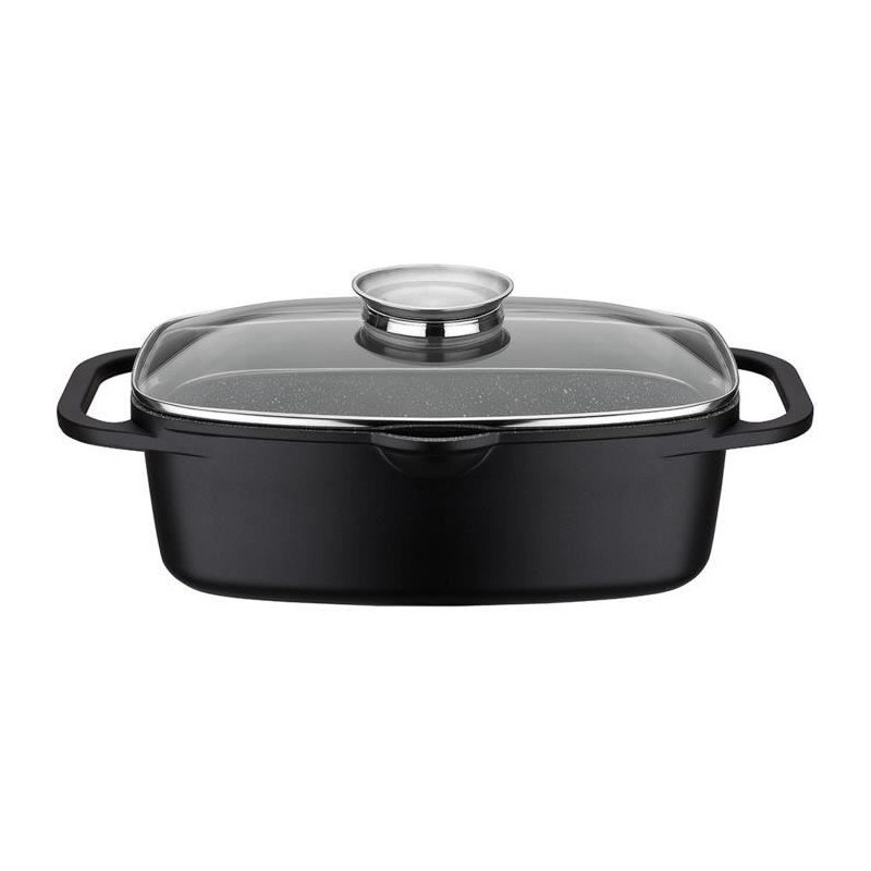 Roasting pan - BAUMALU - 382983 - Rectangular - Ceramic interior - 33 x 21 cm