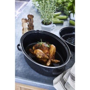 42 cm roaster casserole with lid