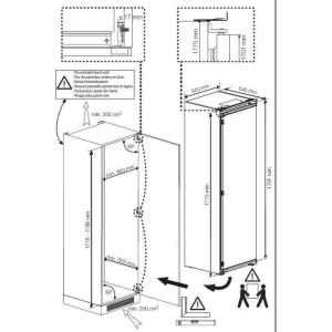 BEKO BFNA247E40SN Einbau-Gefrierschrank – 220 l – Weiß