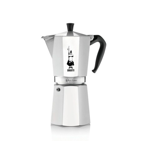 Cafetiere italienne - BIALETTI - Moka Express - Tous feux sauf induction - 18 tasses - 810 ml - Inox