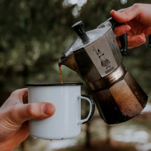 Cafetiere italienne - BIALETTI - Moka Express - Tous feux sauf induction - 2 tasses - 90 ml - Inox