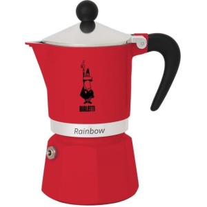Italian coffee maker - BIALETTI - RAINBOW - 6 cups - 0.30 L - Red |...