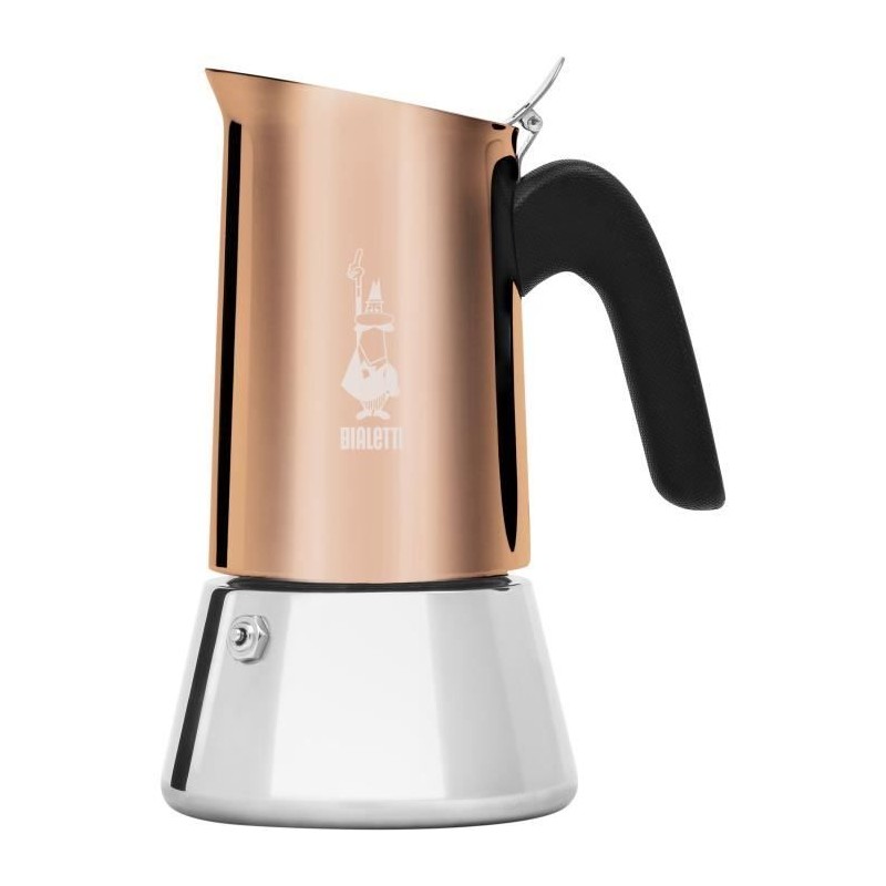 Italian coffee maker - BIALETTI - NEW VENUS - 4 cups - 0.17 L - Copper