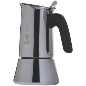 Italian coffee maker + 1 Perfetto Moka Classico coffee - BIALETTI - VENUS - 6 cups - 0.30 L - Pack of 250 g - Silver
