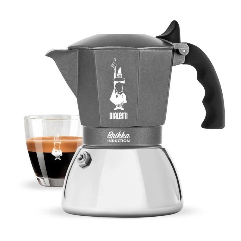 Bialetti - Brikka - induction 4 cups Italian