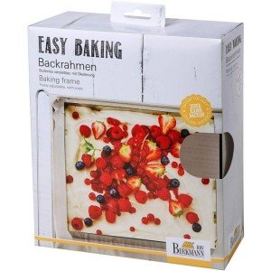 Verstellbarer Backrahmen – BIRKMANN – EASY BAKING – Stahl – 22 x 25...