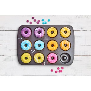 Donut-Backblech – BIRKMANN – EASY BAKING – Kohlenstoffstahl – Antih...
