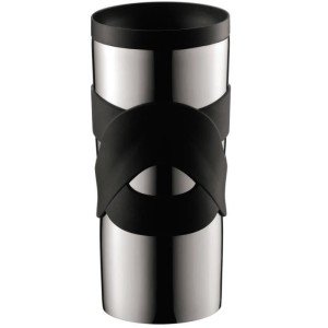 BODUM Insulated Travel Mug - Double-walled stainless steel - Airtig...