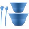 Set mit 2 Schüsseln 3 L und 4,9 L mit Salatbesteck - BODUM - Topee ...