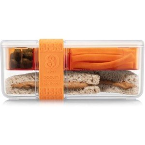 Lunch box compartimentée - BODUM - Bistro - Couverts - Orange Flame...