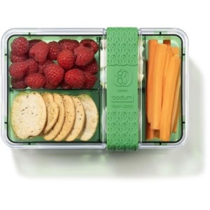 Lunchbox mit Fächern - BODUM - Bistro - Besteck - Grün |  Brotdosen...
