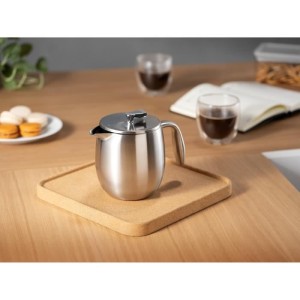 French-Press-Kaffeemaschine - BODUM - Columbia - Doppelwandig - 4 Tassen - 0,5 l - Edelstahl - Matt
