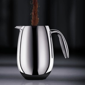French-Press-Kaffeemaschine - BODUM - Columbia - Doppelwandig - 4 Tassen - 0,5 l - Edelstahl - Matt