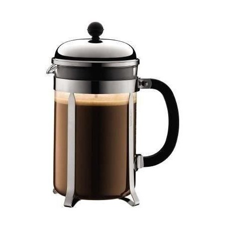 Chambord - Bodum piston coffee maker, 12 cups, 1.5 l, stainless steel