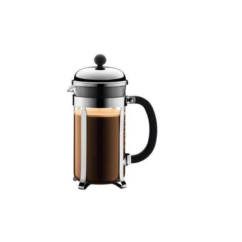 Chambord - Bodum Kolbenkaffeemaschine, 8 Tassen, 1,0 l, Edelstahl
