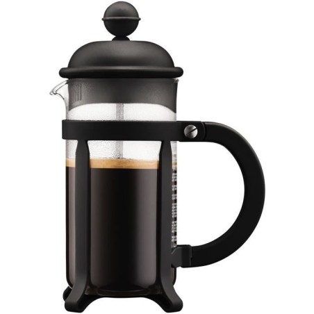French-Press-Kaffeemaschine - BODUM - JAVA - Schwarz - 0,35 l - Ede...