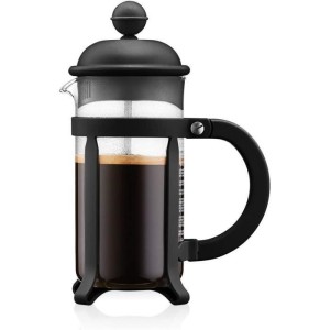 French-Press-Kaffeemaschine - BODUM - JAVA - Schwarz - 0,35 l - Ede...