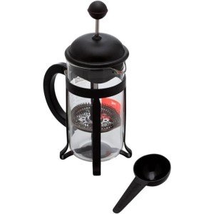 French-Press-Kaffeemaschine - BODUM - 1908-01 - Schwarz - Borosilik...