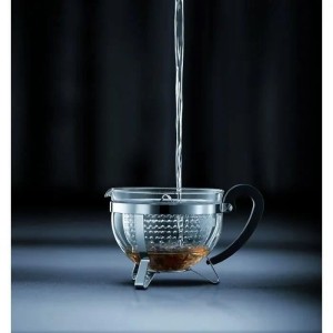 BODUM CHAMBORD Acrylic filter teapot 1.3 l Black