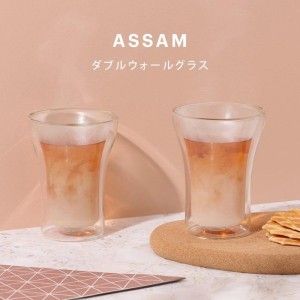 BODUM ASSAM Set of 2 double wall glasses 0.25L