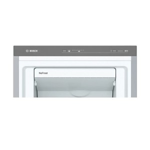 Congélateur armoire - BOSCH SER4 - GSN36VLEP - Classe E - 242 L - 186 x 60 x 65 cm - Inox
