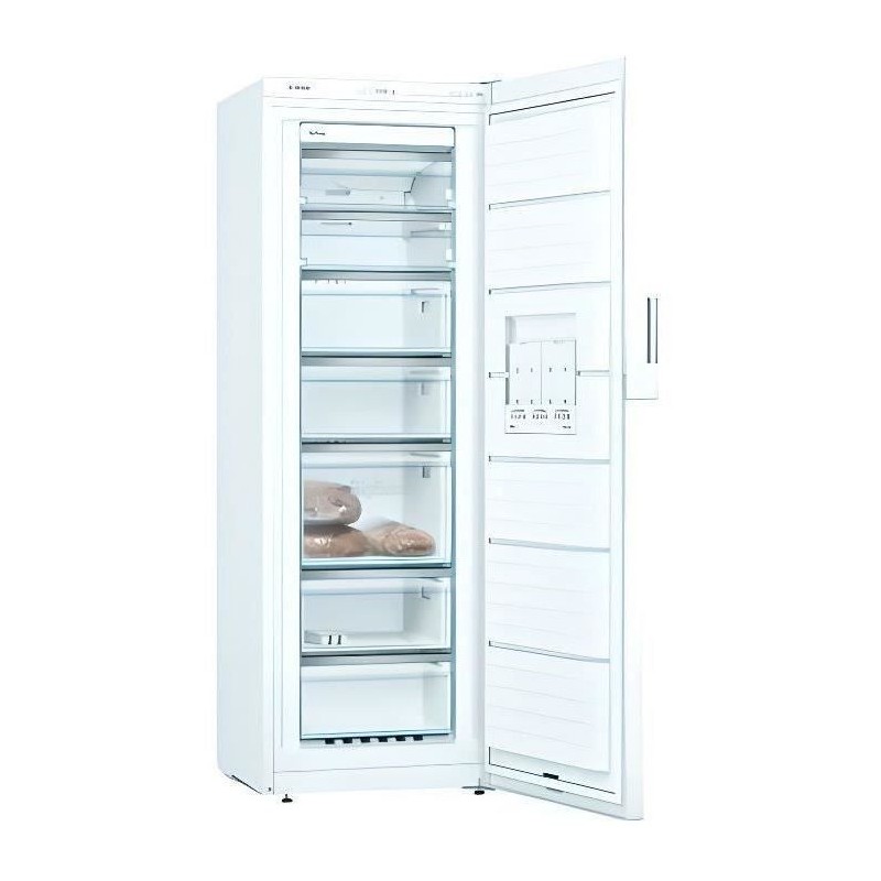BOSCH GSN33VWEP - Gefrierschrank - 225 L - Froid ohne Frost Multiairflow - A ++ - L 60 x H 176 cm - Weiß