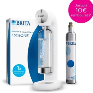 BRITA sodaONE sparkling water machine - white |  Machine à soda   |...