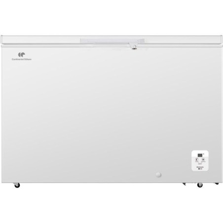Congélateur coffre - CONTINENTAL EDISON - CECC372WD - 372 L - 130 x 40 x 84,5 cm - Classe D - Blanc