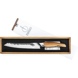 Couteau a viande - FORGED - KATAI - Acier VG10 - Manche en bois de racine - L 20,5 cm