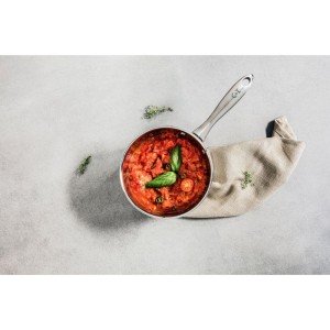 Stielkasserolle – GEMÜTLICH & TRENDIG – KLASSISCH – Edelstahl – Ø 1...