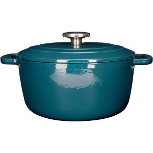 Schmortopf mit Deckel – GEMÜTLICH & TRENDIG – FONTESTIC – Emaillier...