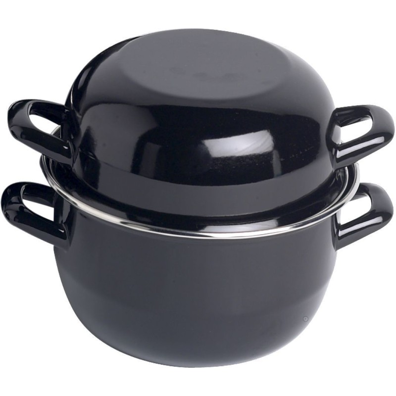 COZY & TRENDY Pot with mold - D18cm Black-1.2Kg-2.8L