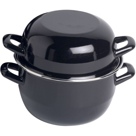 COZY & TRENDY Pot with mold - D18cm Black-1.2Kg-2.8L