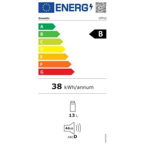 Tragbare elektrische Kühlbox - DOMETIC - CFF12 - Kompression - 13 Liter - 12 V - 24 V Zigarettenanzünder - 230 V - Schwarz