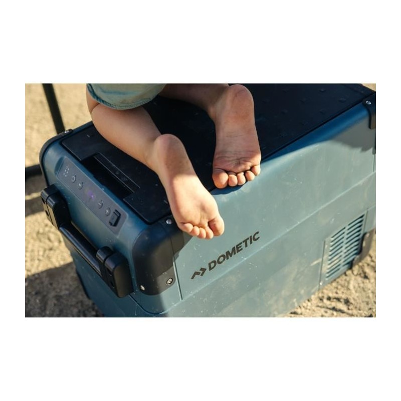 Portable electric cooler - DOMETIC - CFX2 37 - Compression - 37 liters - 12 V - 24 V - 230 V - from +20° to -22°C - Blue