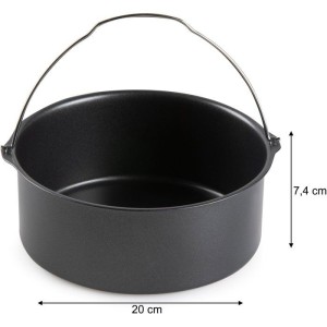 Accessoires AirFryer - DOMO - 12 pieces - Noir