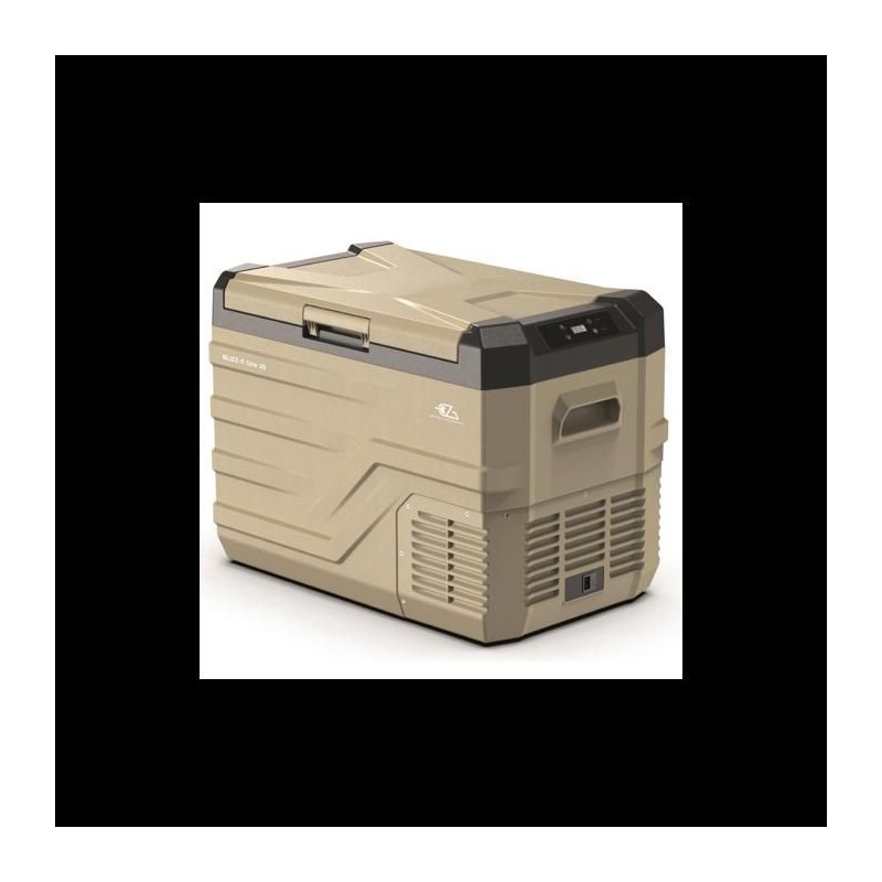 Kompressionskühlbox - BLIZZ-E - One - 27 Liter - Beige / Schwarz - -20°C bis +20°C