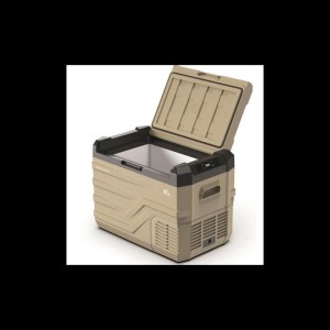Kompressionskühlbox - BLIZZ-E - One - 27 Liter - Beige / Schwarz - -20°C bis +20°C