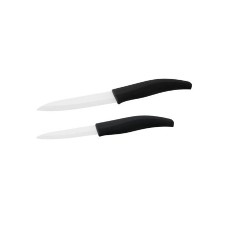 Lot de 2 couteaux - NIROSTA - Lames en céramique de 12,5 et 18 cm de long