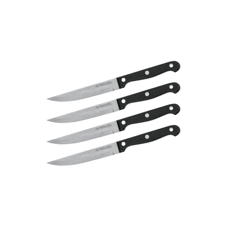 4er-Set Steakmesser - NIROSTA - 21 cm |  Couteau de cuisine   | Che...