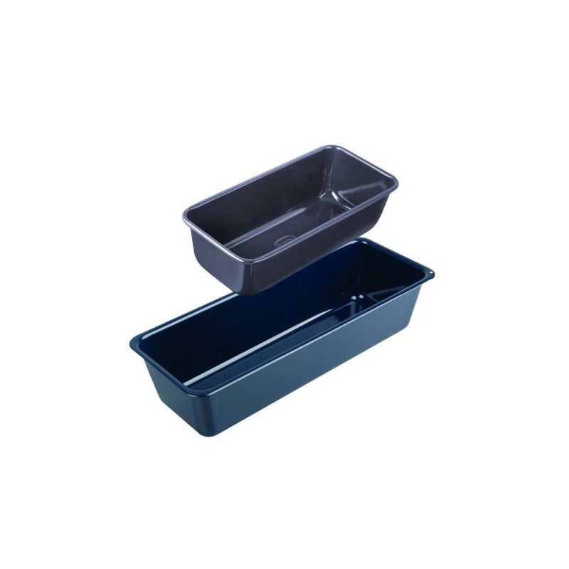 Ensemble de 2 moules a cake - DR oeTKER - Back Liebe - 25 et 35 cm