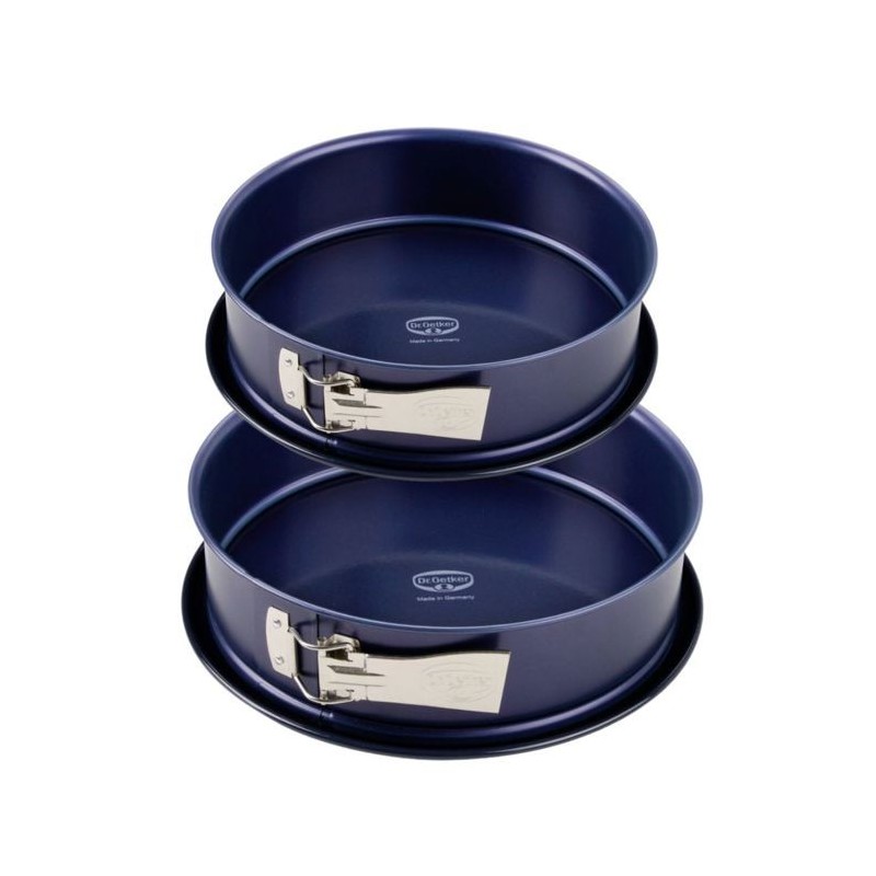 DR oeTKER Back Liebe Scharnier-Springform-Set – 26 und 28 cm