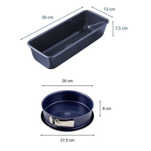 Kuchenform und Springform - DR oeTKER - Back Liebe - Emaille - 30 und 26 cm