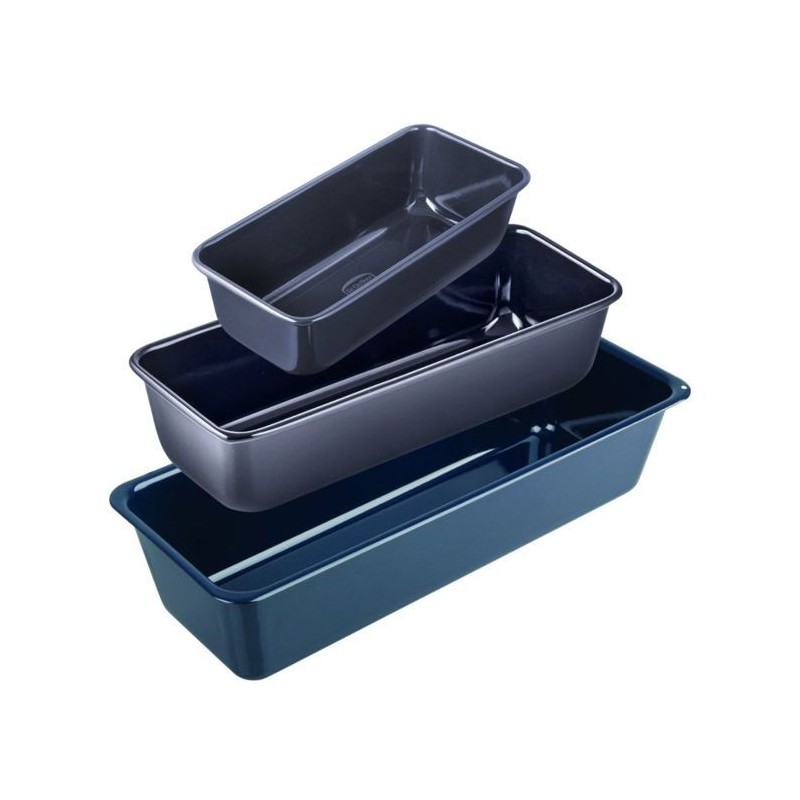 Set de 3 moules a cakes - DR oeTKER - Back Liebe - 25, 30 et 35 cm